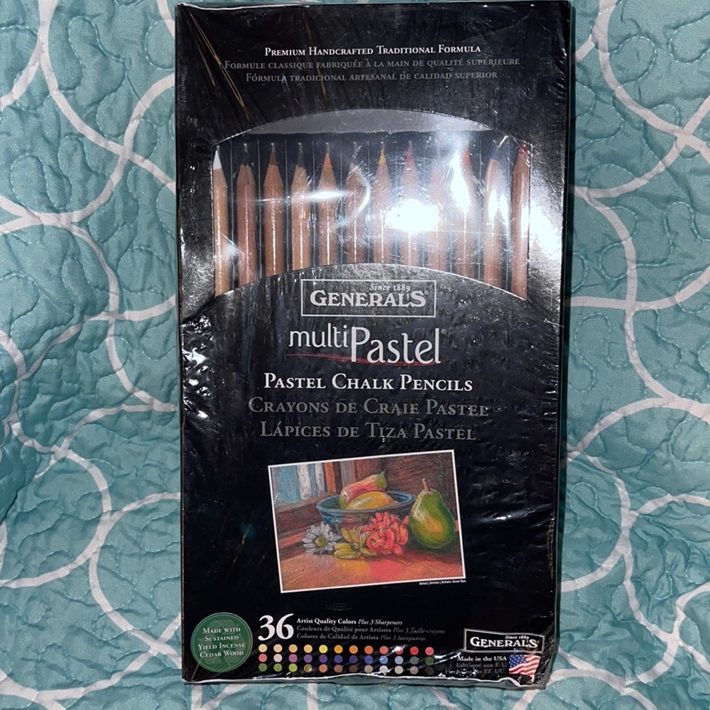 General’s Multi Pastel Chalk Pencils